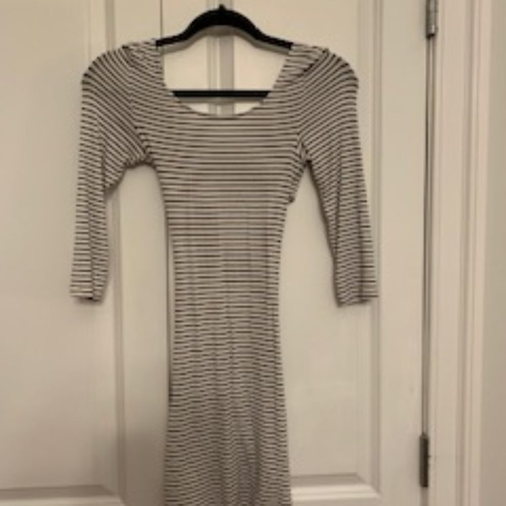 Long Sleeve Striped Tobi Dress